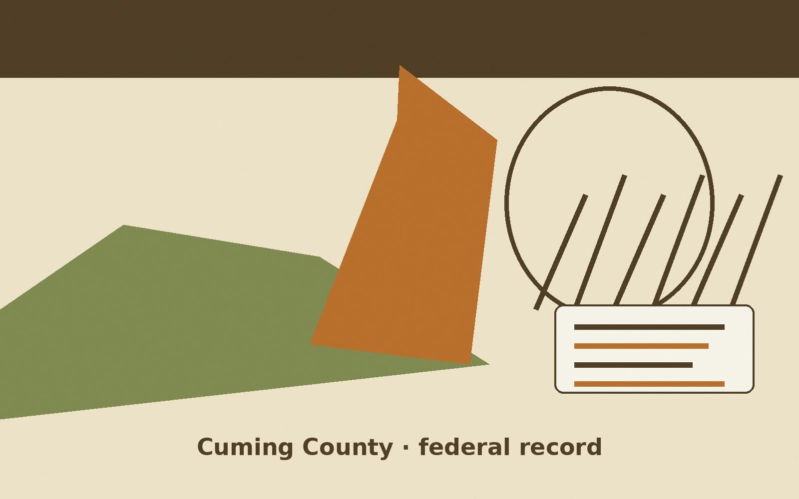 Public notice. Cuming County, Nebraska, has a federal award on the public books. On August 27, 2026, the Department of Transportation recorded a formula grant of $88,683.20. The of