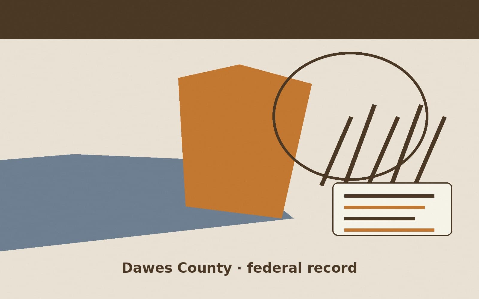 Public notice. Dawes County, Nebraska, has a federal award on the public books. On September 30, 2026, the Department of Agriculture recorded a definitive contract of $7,000. The o
