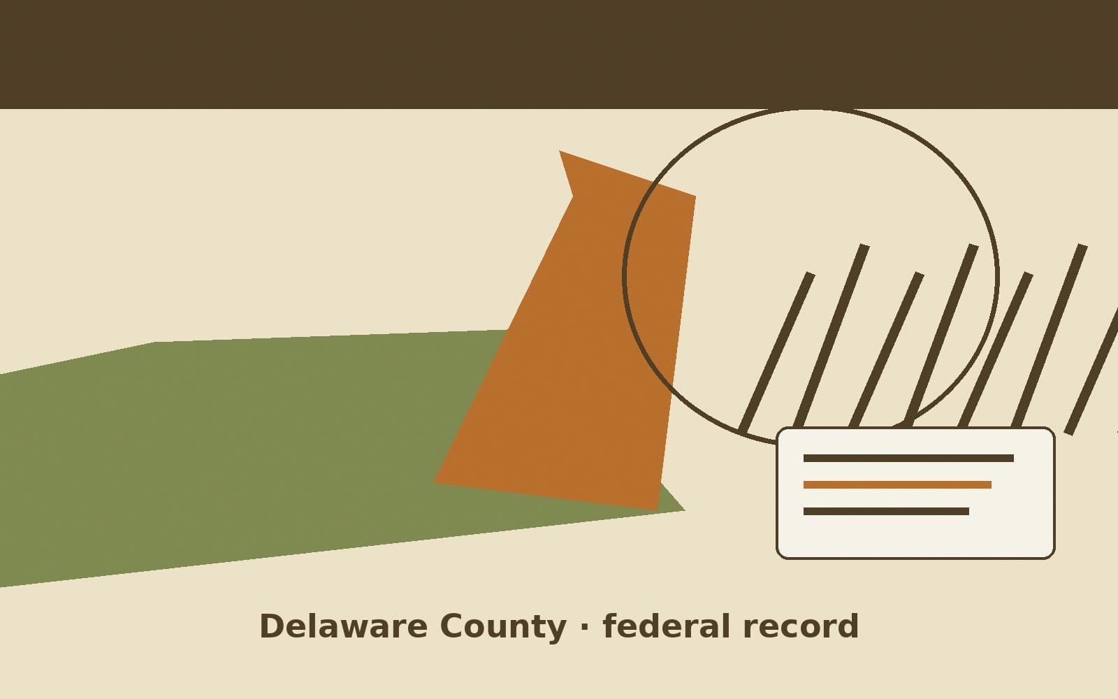 Public notice. Delaware County, Oklahoma, has a federal award on the public books. On September 24, 2026, the Department of Health and Human Services recorded a project grant of $7