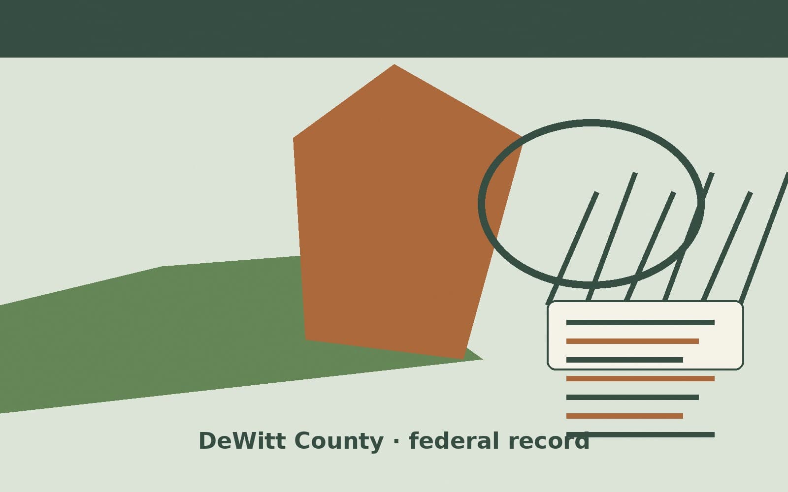 Public notice. DeWitt County, Texas, has a federal award on the public books. On September 4, 2026, the Department of Housing and Urban Development recorded a formula grant of $253