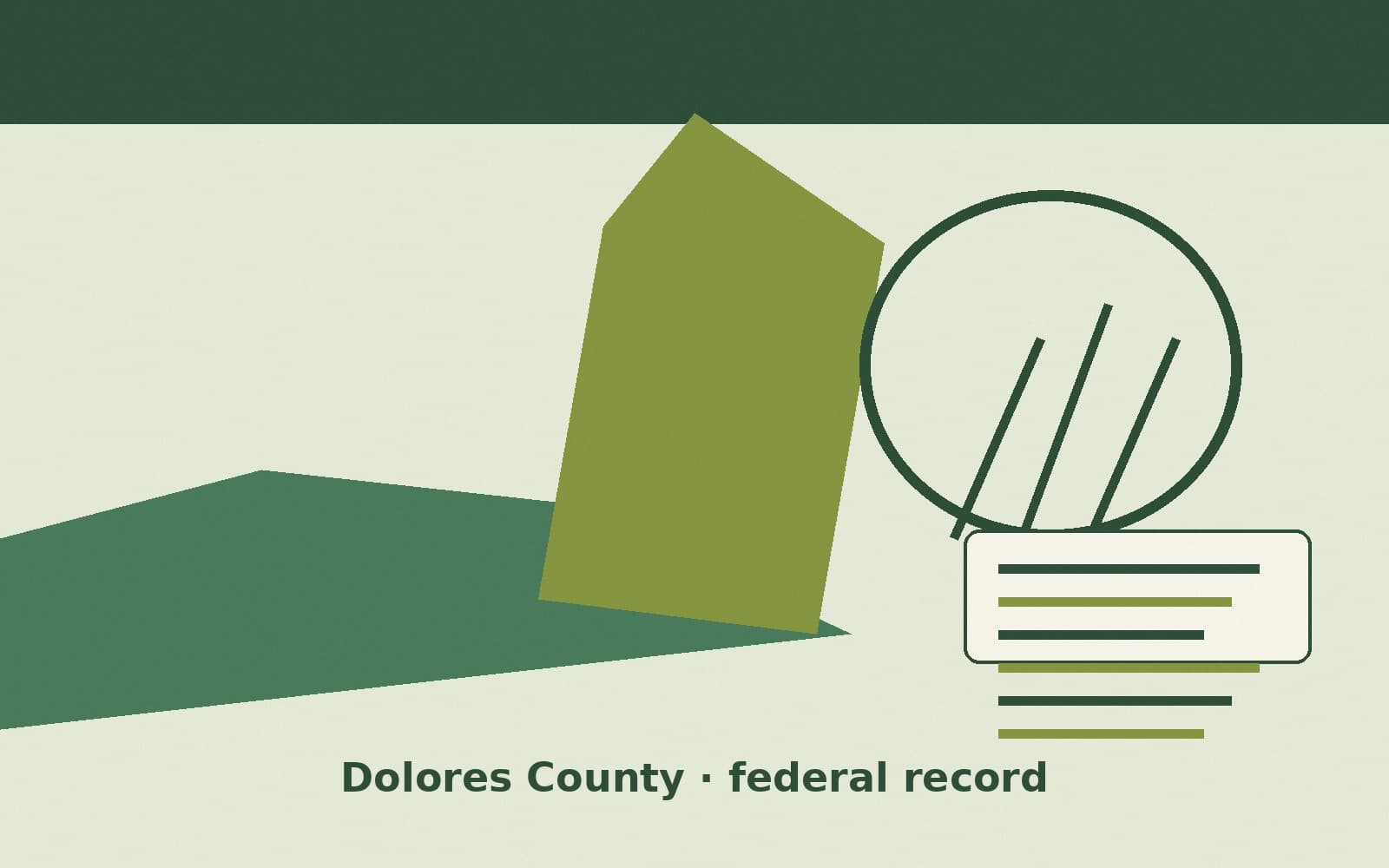 Public notice. Dolores County, Colorado, has a federal award on the public books. On August 18, 2026, the Department of Transportation recorded a formula grant of $1,371.75. The of