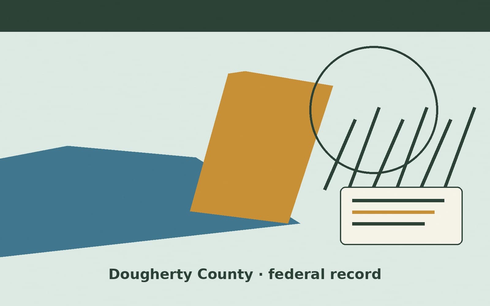 Public notice. Dougherty County, Georgia, has a federal award on the public books. On September 25, 2026, the Department of Health and Human Services recorded a project grant of $8