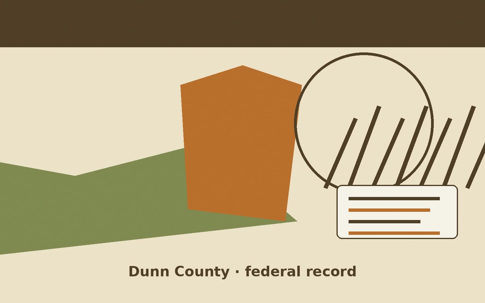 Public notice. Dunn County, North Dakota, has a federal award on the public books. On September 10, 2026, the Department of Transportation recorded a project grant of $807,071.19.