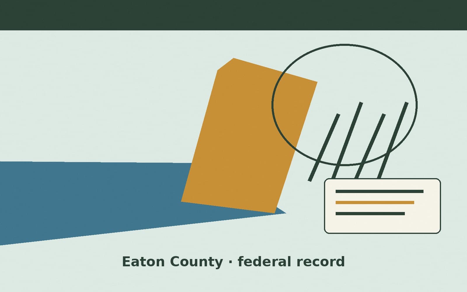 Public notice. Eaton County, Michigan, has a federal award on the public books. On September 21, 2026, the Department of Transportation recorded a formula grant of $675,260.86. The
