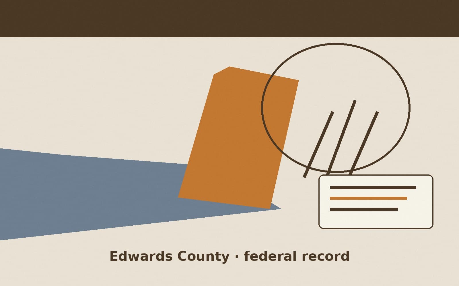 Public notice. Edwards County, Texas, has a federal award on the public books. On August 12, 2026, the Department of Education recorded a formula grant of $20,604. The recipient on