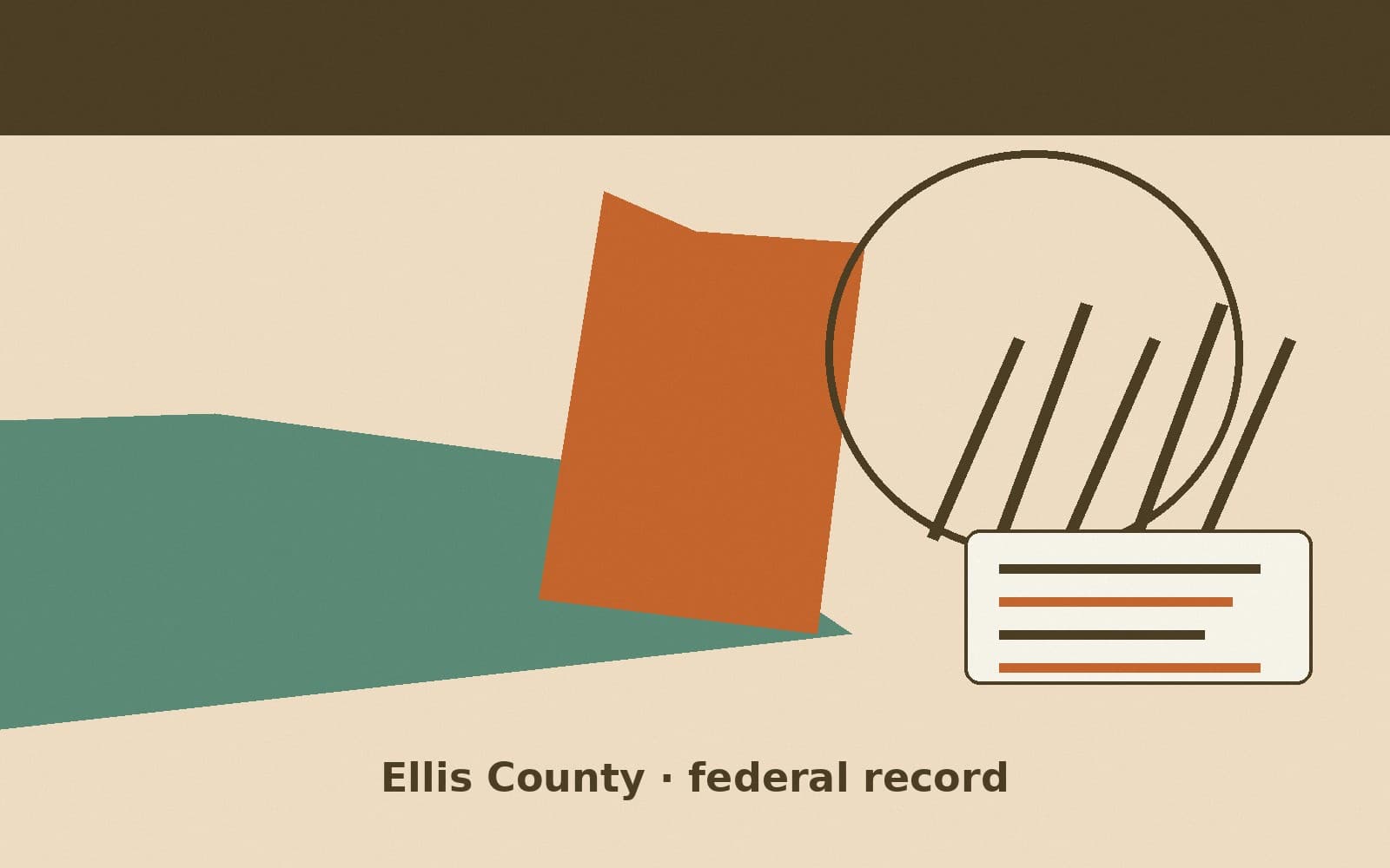 Public notice. Ellis County, Oklahoma, has a federal award on the public books. On August 3, 2026, the Department of the Interior recorded a definitive contract of $59,000. The off