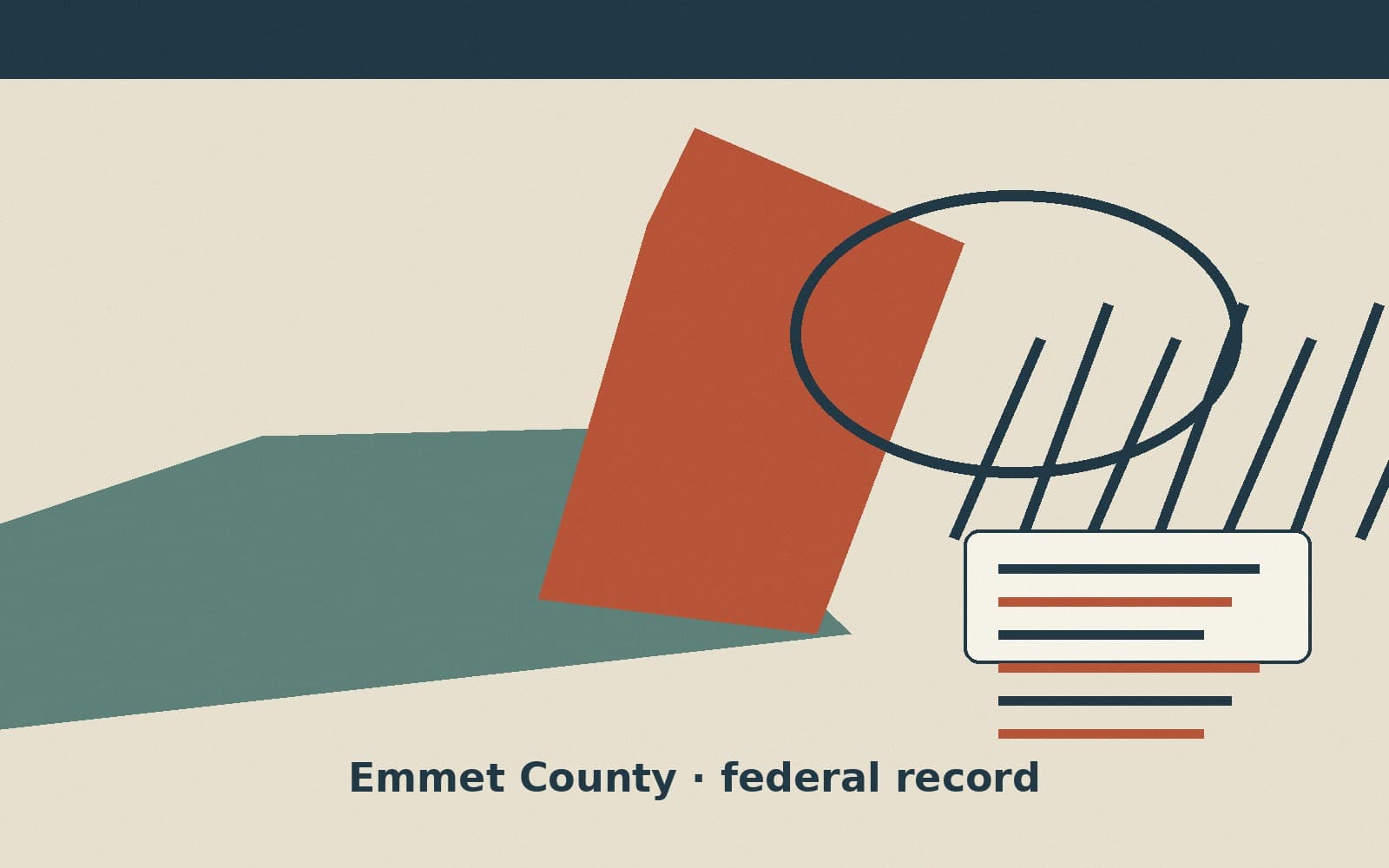 Public notice. Emmet County, Michigan, has a federal award on the public books. On September 14, 2026, the Department of Transportation recorded a formula grant of $960,000. The of