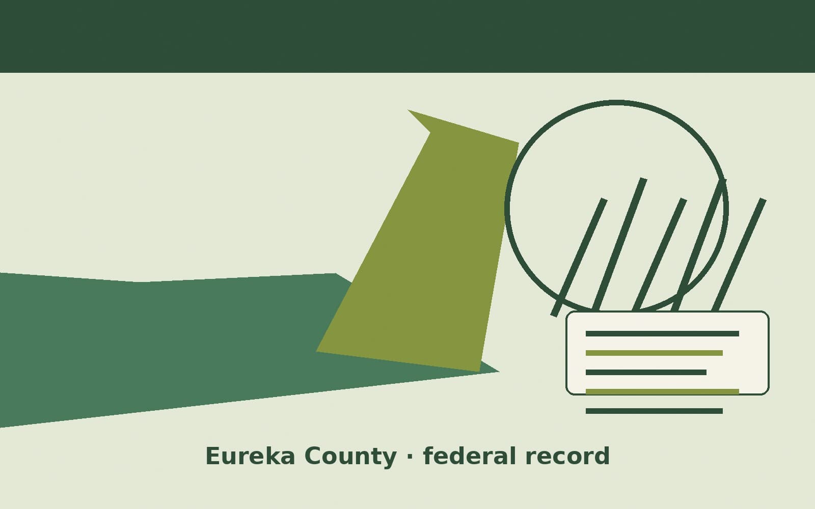 Public notice. Eureka County, Nevada, has a federal award on the public books. On September 15, 2026, the Department of Transportation recorded a project grant of $113,000. The off
