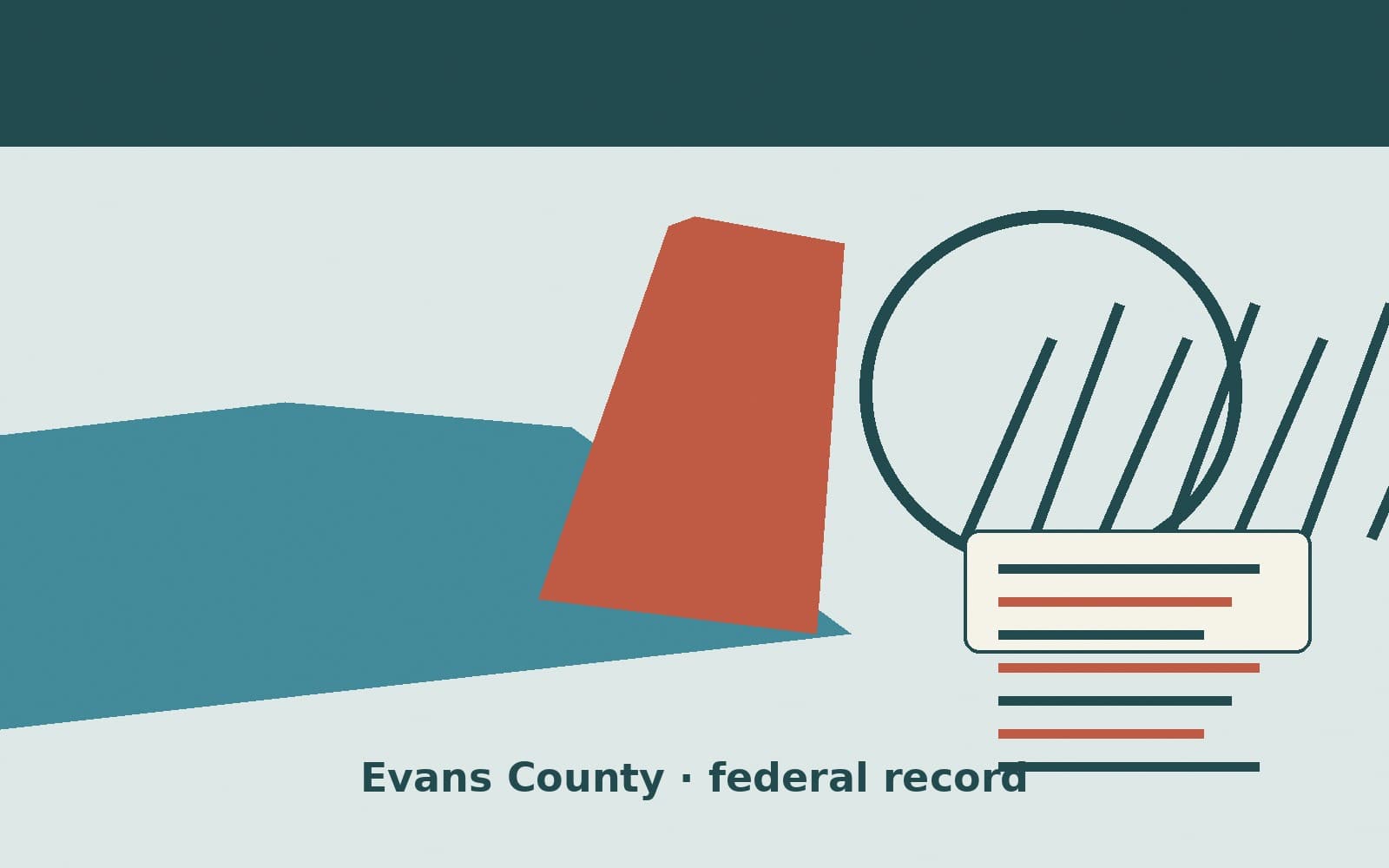 Public notice. Evans County, Georgia, has a federal award on the public books. On September 9, 2026, the Department of Health and Human Services recorded a project grant of $187,56