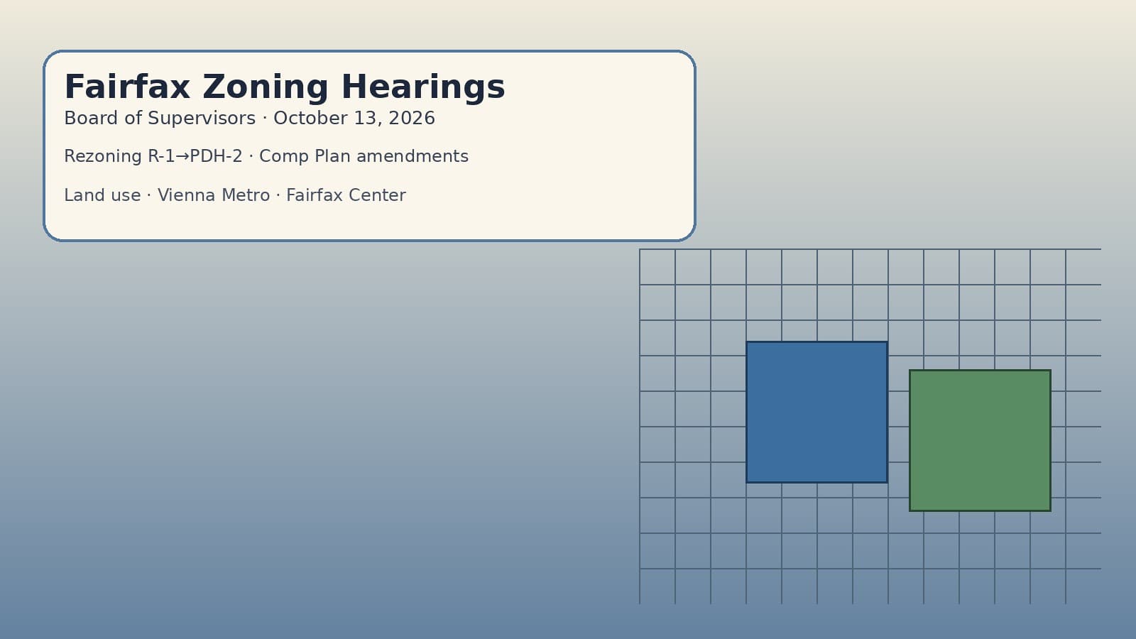 Notice Nearby zoning desk paper mural — October 4, 2026