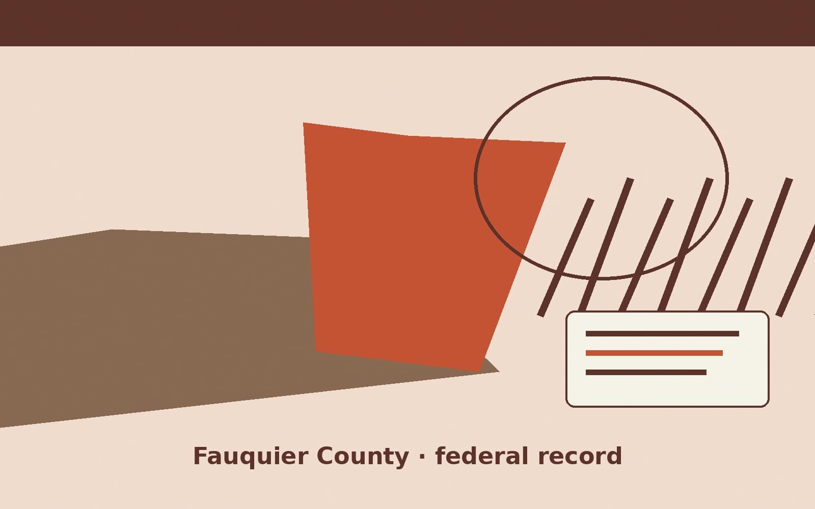 Public notice. Fauquier County, Virginia, has a federal award on the public books. On October 1, 2026, the Department of Veterans Affairs recorded a delivery order of $35,976.88. T