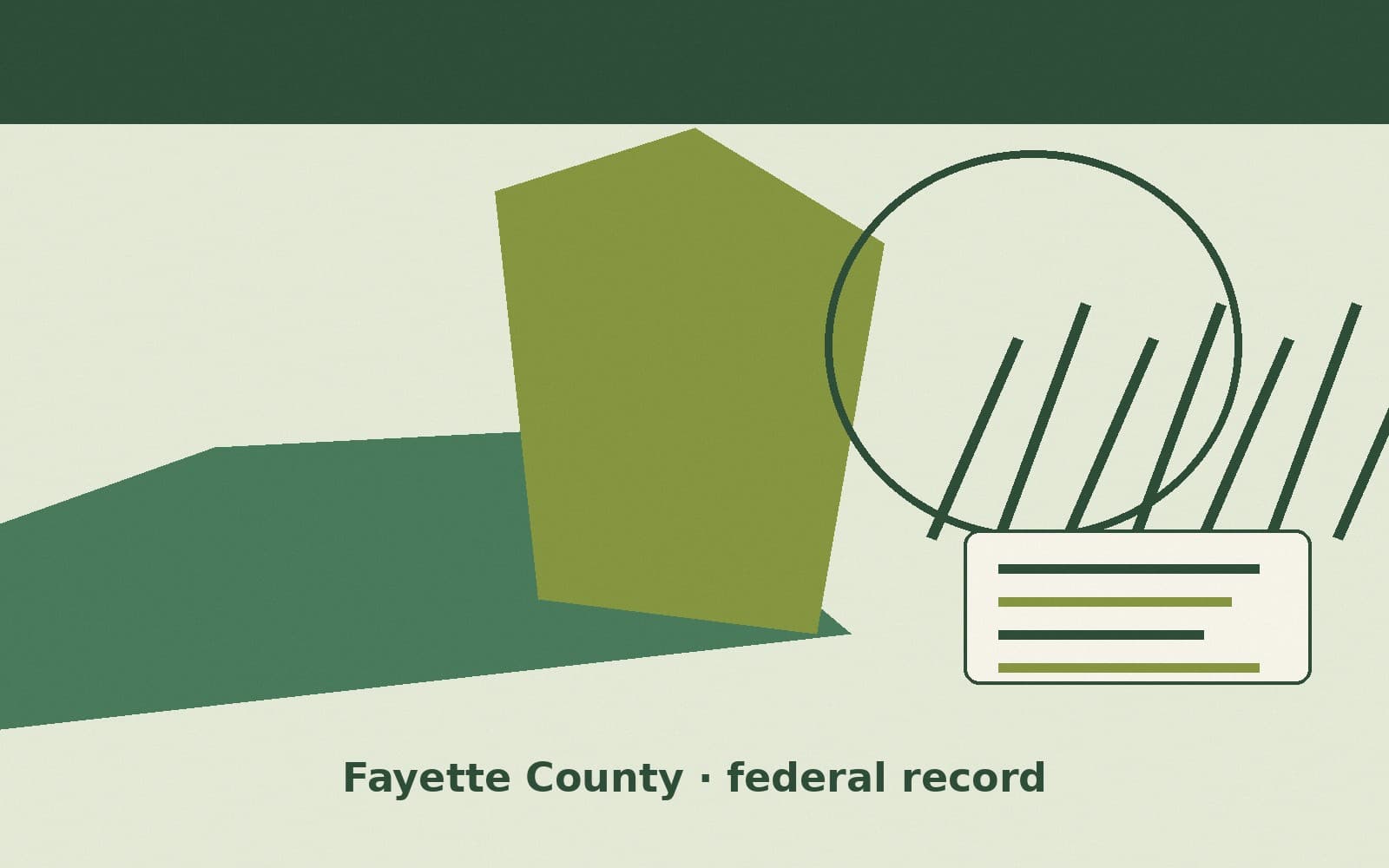 Public notice. Fayette County, Alabama, has a federal award on the public books. On September 9, 2026, the Department of Health and Human Services recorded a project grant of $187,