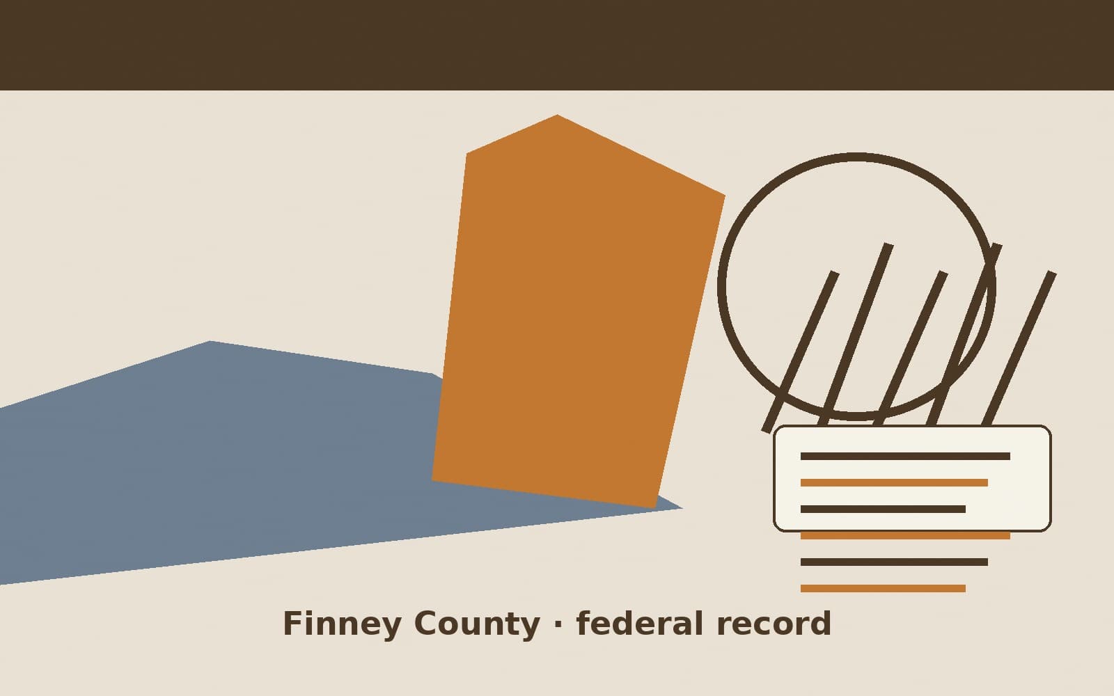 Public notice. Finney County, Kansas, has a federal award on the public books. On September 17, 2026, the Department of Transportation recorded a definitive contract of $494,000. T