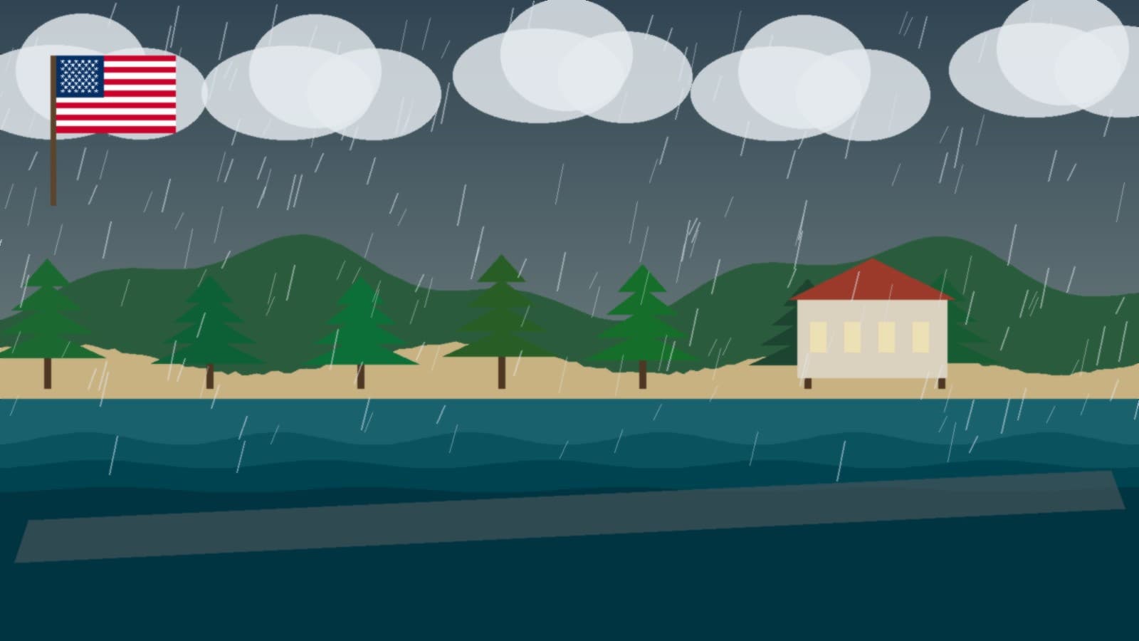 The National Weather Service in Tallahassee issued a Flash Flood Warning at 8:38 a.m. EDT on Sunday, Oct. 4, 2026, for west-central Bay County and southwestern Walton County, Flori