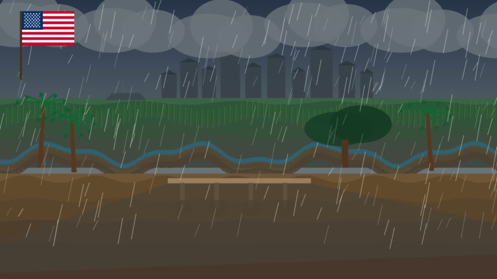 Berkeley Flash Flood Warning 2026 environmental