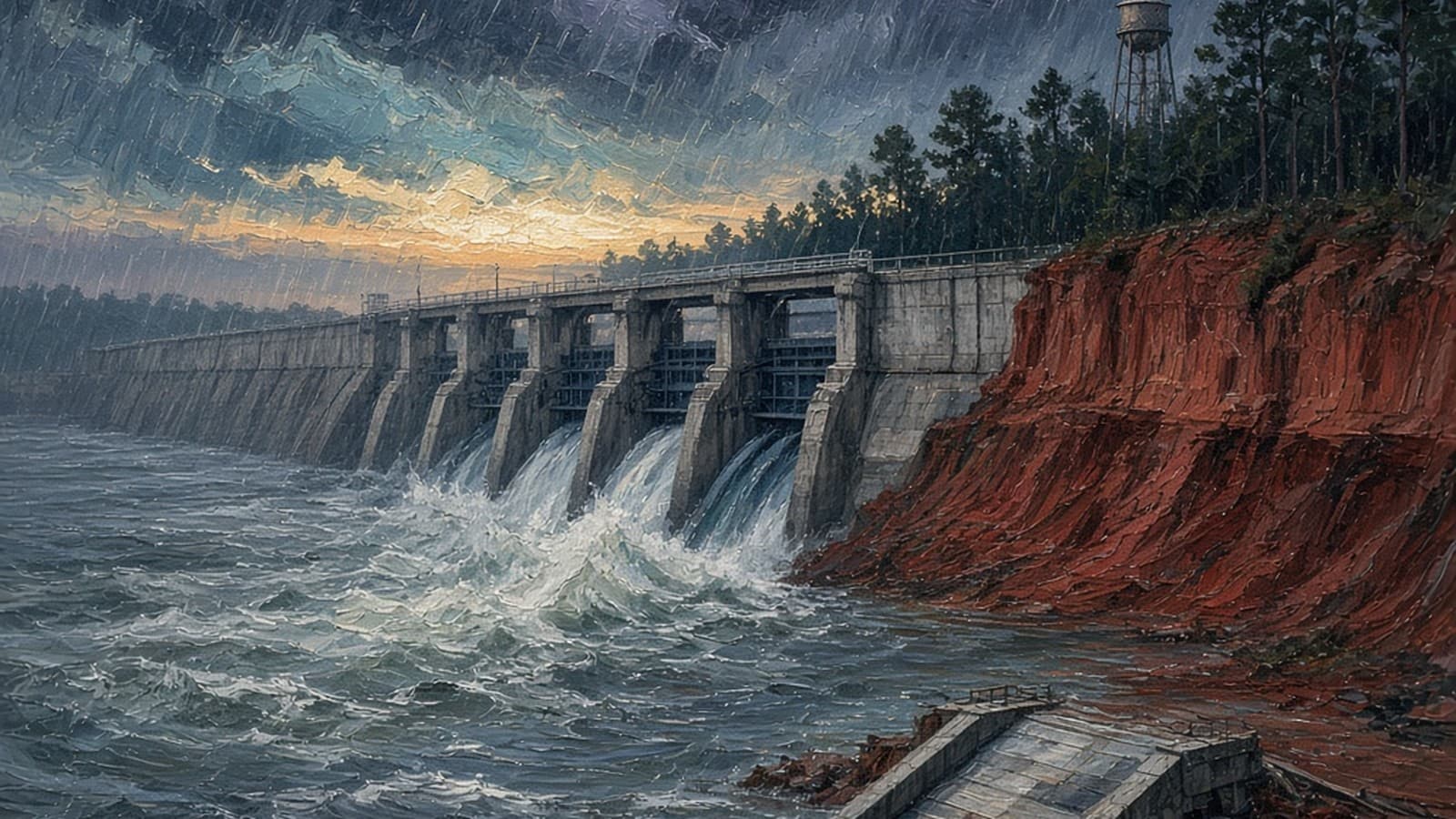 Clay Flash Flood Warning 2026 environmental