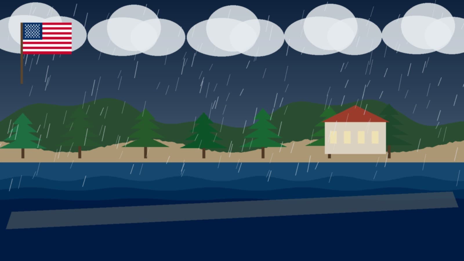 The National Weather Service in Mobile issued a Flash Flood Warning at 3:32 a.m. CDT on Sunday, Oct. 4, 2026, for southeastern Santa Rosa County, Florida, until 6:30 a.m. CDT. Rada