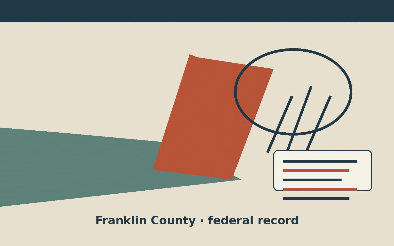 Public notice. Franklin County, Massachusetts, has a federal award on the public books. On September 18, 2026, the Department of Health and Human Services recorded a project grant