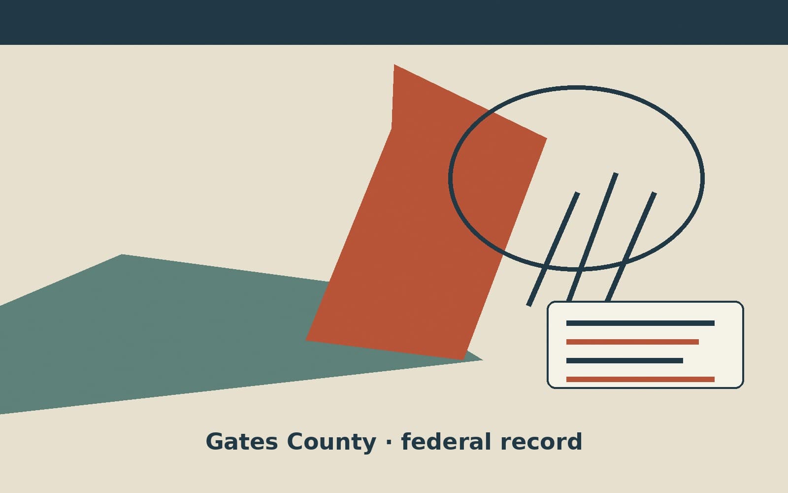 Public notice. Gates County, North Carolina, has a federal award on the public books. On September 14, 2026, the Department of Transportation recorded a formula grant of $98,000. T