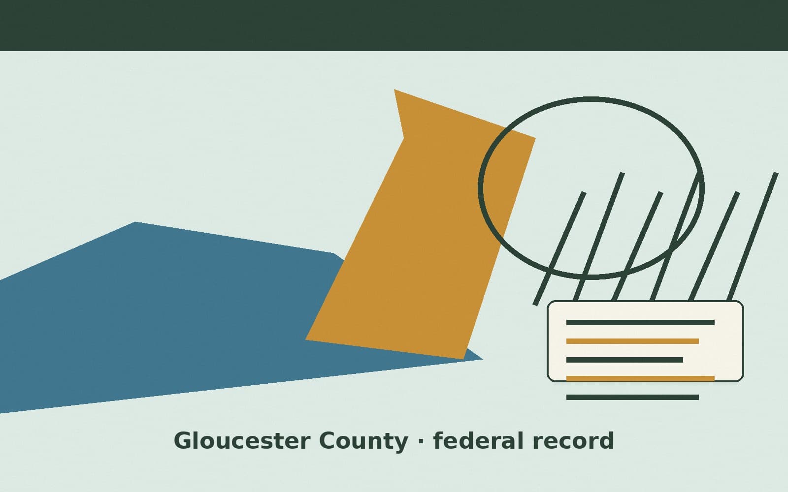 Public notice. Gloucester County, New Jersey, has a federal award on the public books. On October 1, 2026, the Department of Veterans Affairs recorded a delivery order of $641,804.