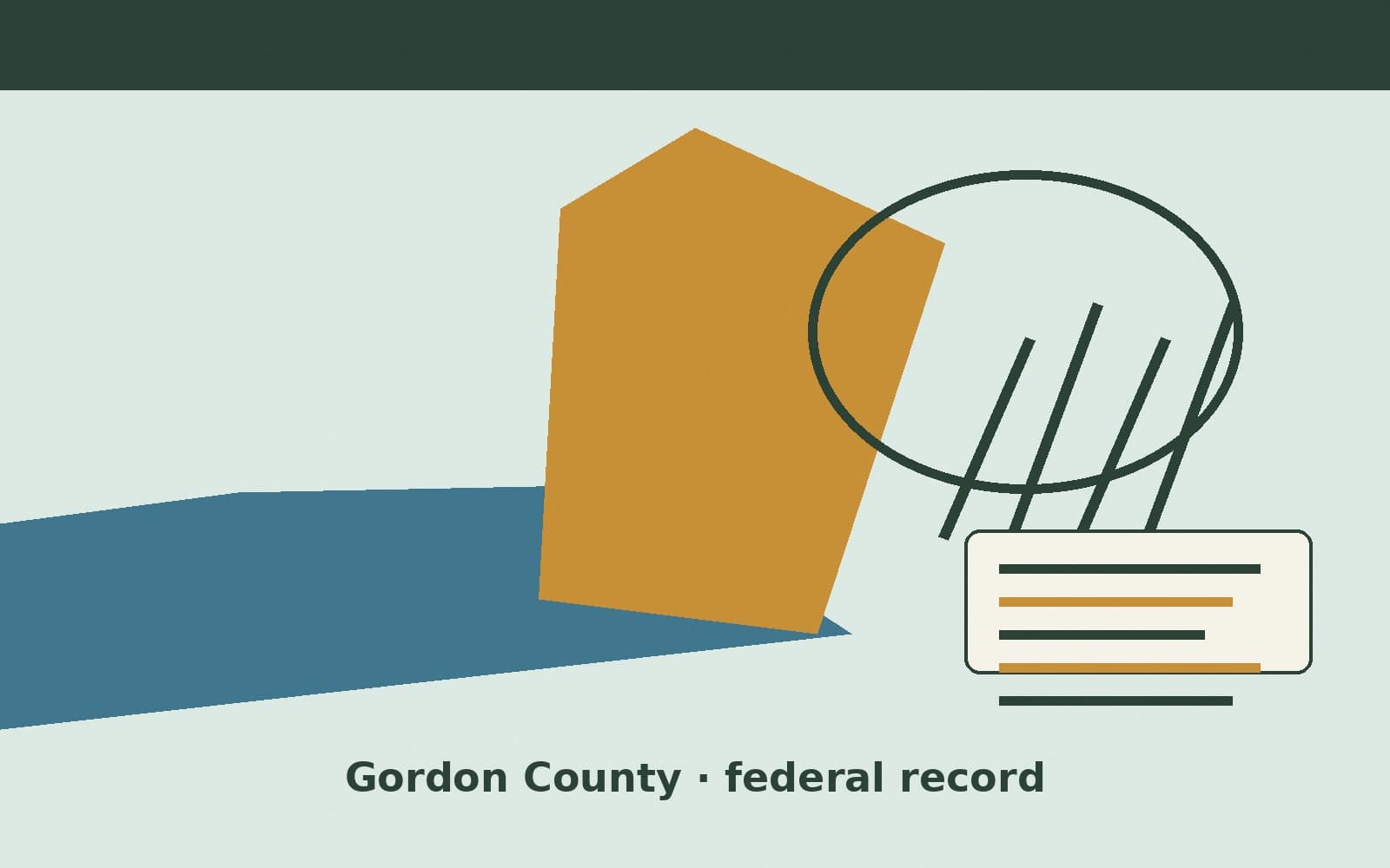 Public notice. Gordon County, Georgia, has a federal award on the public books. On September 29, 2026, the General Services Administration recorded a delivery order of $8,575.84. T