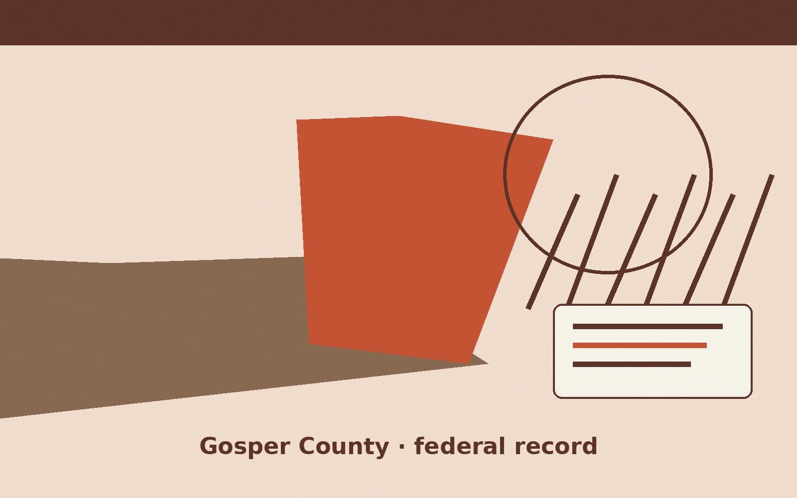 Public notice. Gosper County, Nebraska, has a federal award on the public books. On August 17, 2026, the Department of Education recorded a formula grant of $24,482. The recipient