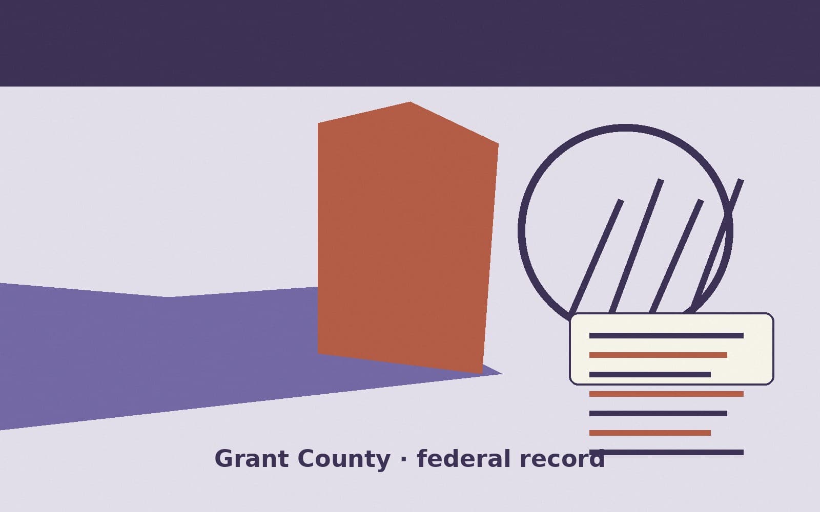 Public notice. Grant County, Oklahoma, has a federal award on the public books. On August 26, 2026, the Department of Agriculture recorded a project grant of $45,325. The office on