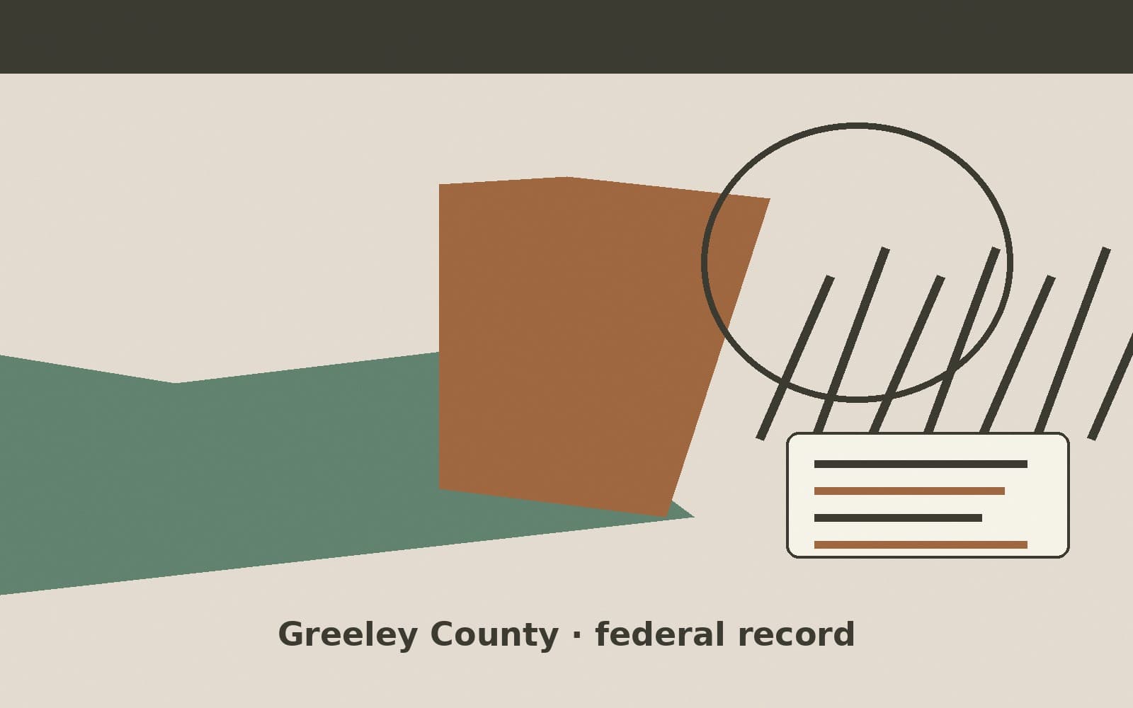 Public notice. Greeley County, Nebraska, has a federal award on the public books. On August 19, 2026, the Department of Education recorded a formula grant of $30,057. The recipient