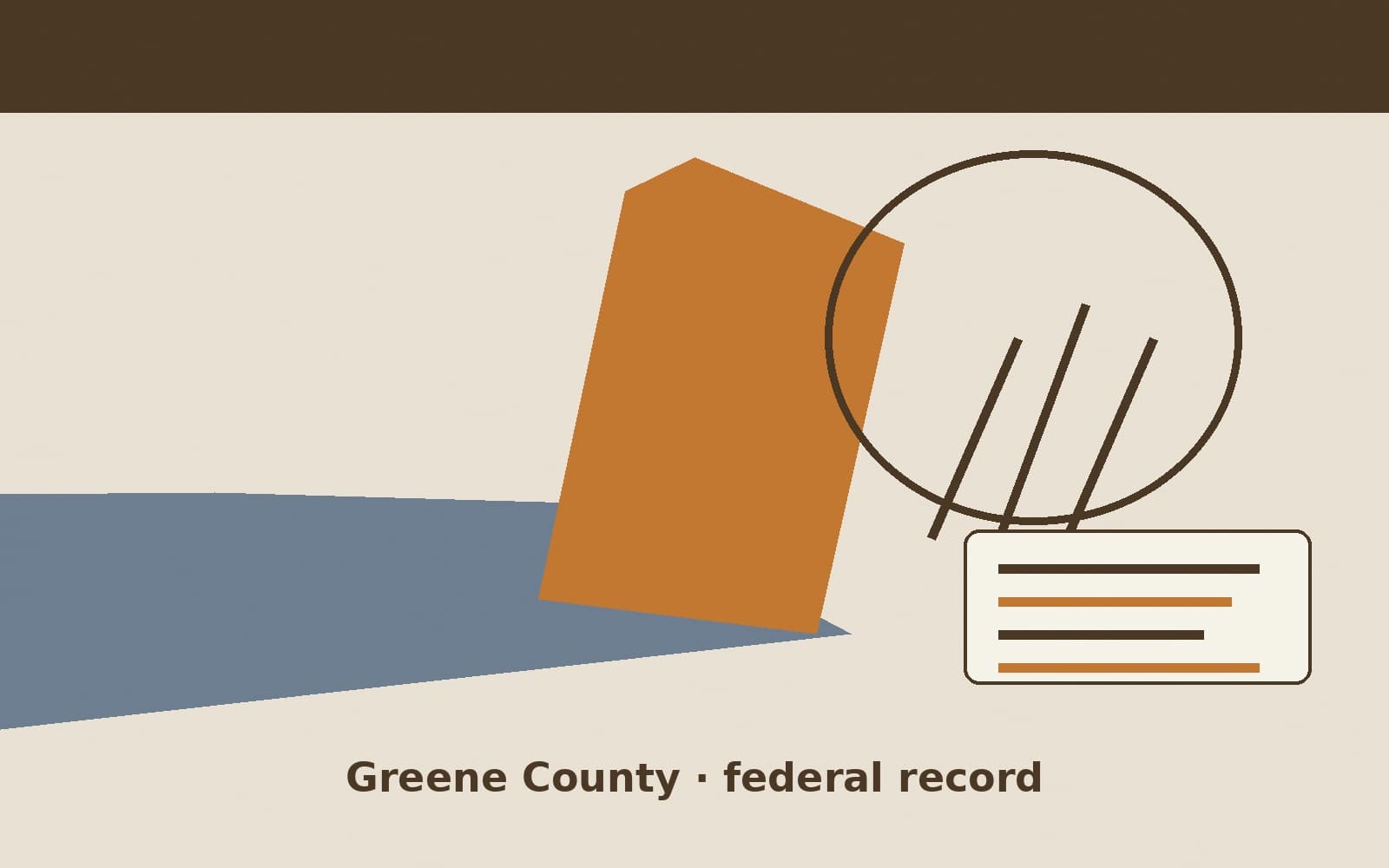 Public notice. Greene County, Georgia, has a federal award on the public books. On August 18, 2026, the Department of Justice recorded a purchase order of $52,080. The office on th