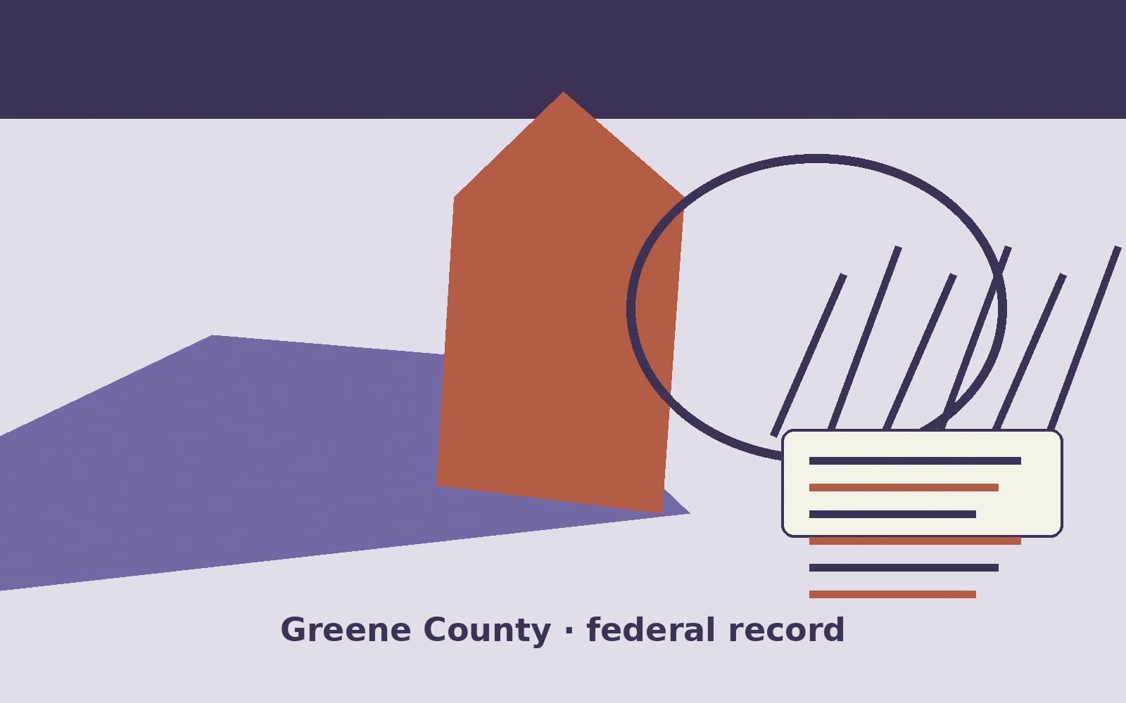 Public notice. Greene County, Pennsylvania, has a federal award on the public books. On September 17, 2026, the Department of Health and Human Services recorded a project grant of