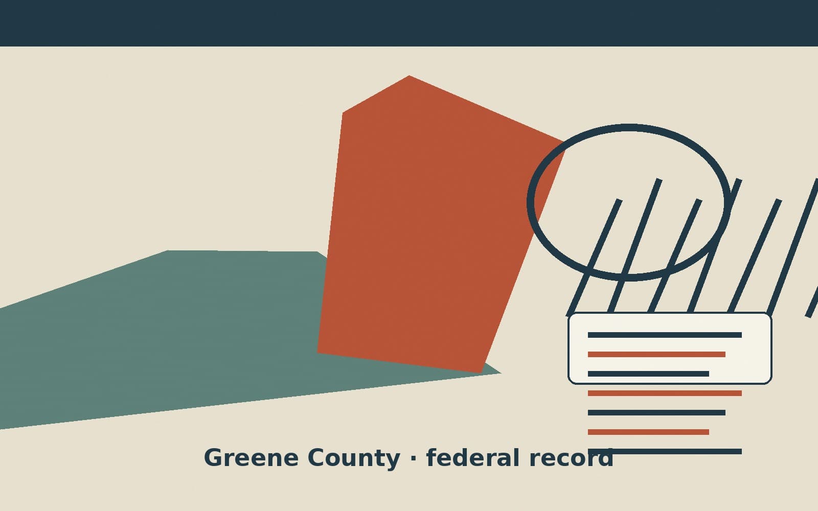 Public notice. Greene County, Tennessee, has a federal award on the public books. On September 29, 2026, the General Services Administration recorded a delivery order of $149,810.5