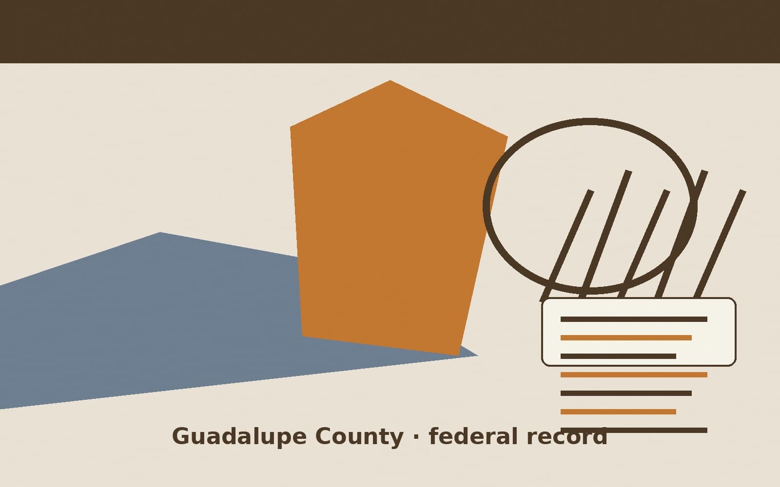 Public notice. Guadalupe County, Texas, has a federal award on the public books. On September 15, 2026, the Department of Veterans Affairs recorded a purchase order of $342,600.11.