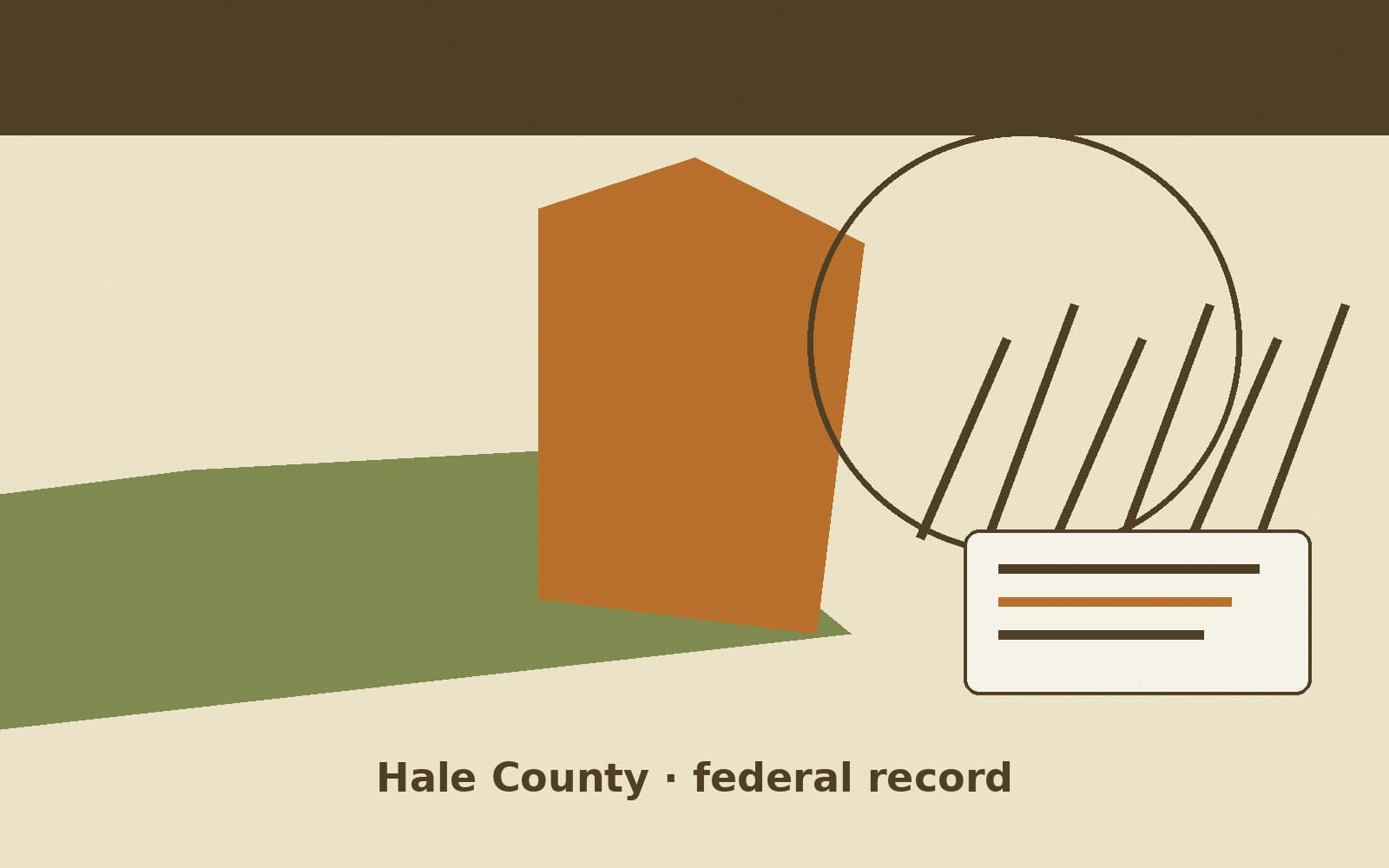 Public notice. Hale County, Texas, has a federal award on the public books. On September 22, 2026, the Department of Health and Human Services recorded a project grant of $124,986.