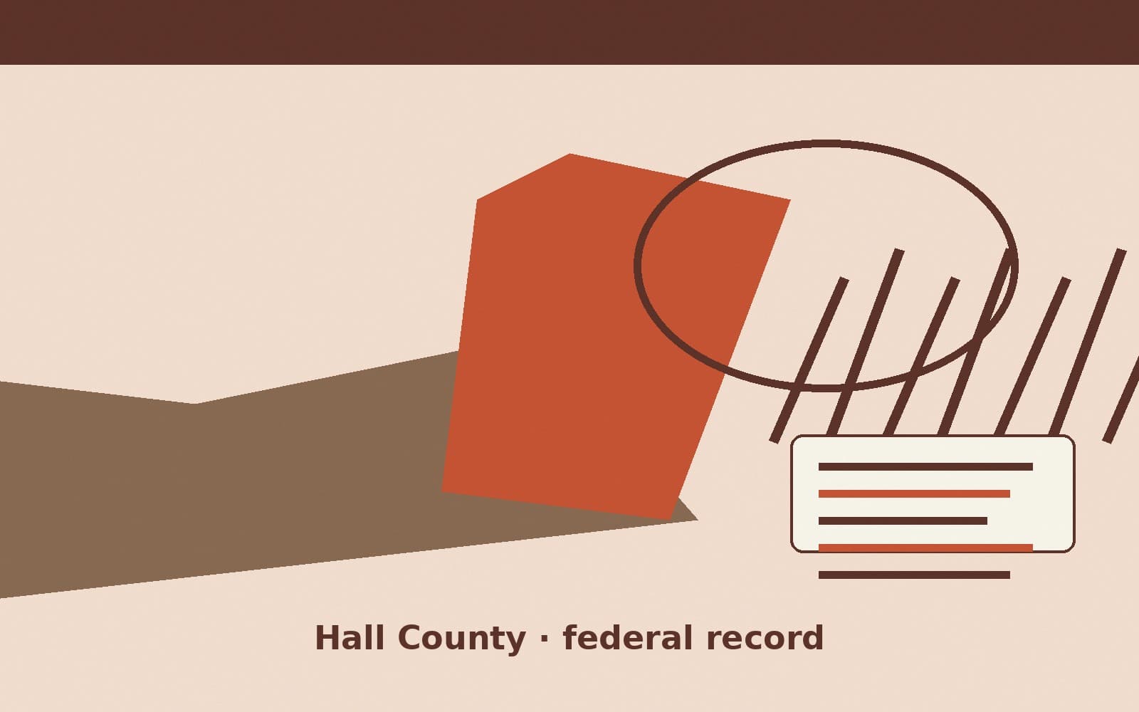 Public notice. Hall County, Nebraska, has a federal award on the public books. On October 1, 2026, the Department of Veterans Affairs recorded a delivery order of $70,712.16. The o