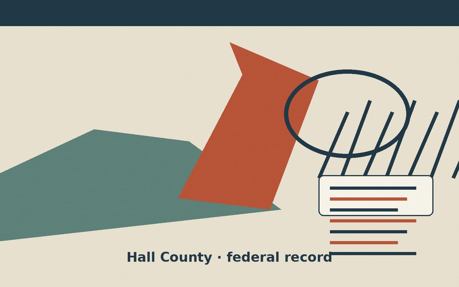 Public notice. Hall County, Texas, has a federal award on the public books. On August 18, 2026, the Department of Housing and Urban Development recorded a formula grant of $1,358.