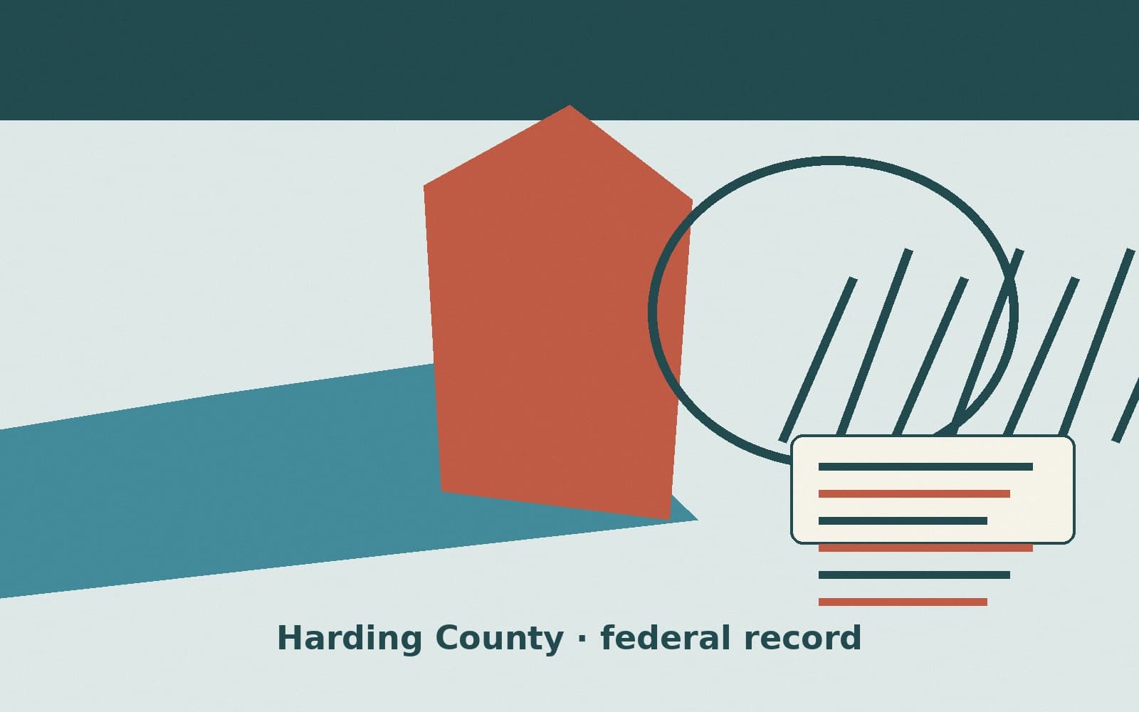 Public notice. Harding County, New Mexico, has a federal award on the public books. On August 25, 2026, the Department of Education recorded a formula grant of $31,045. The recipie