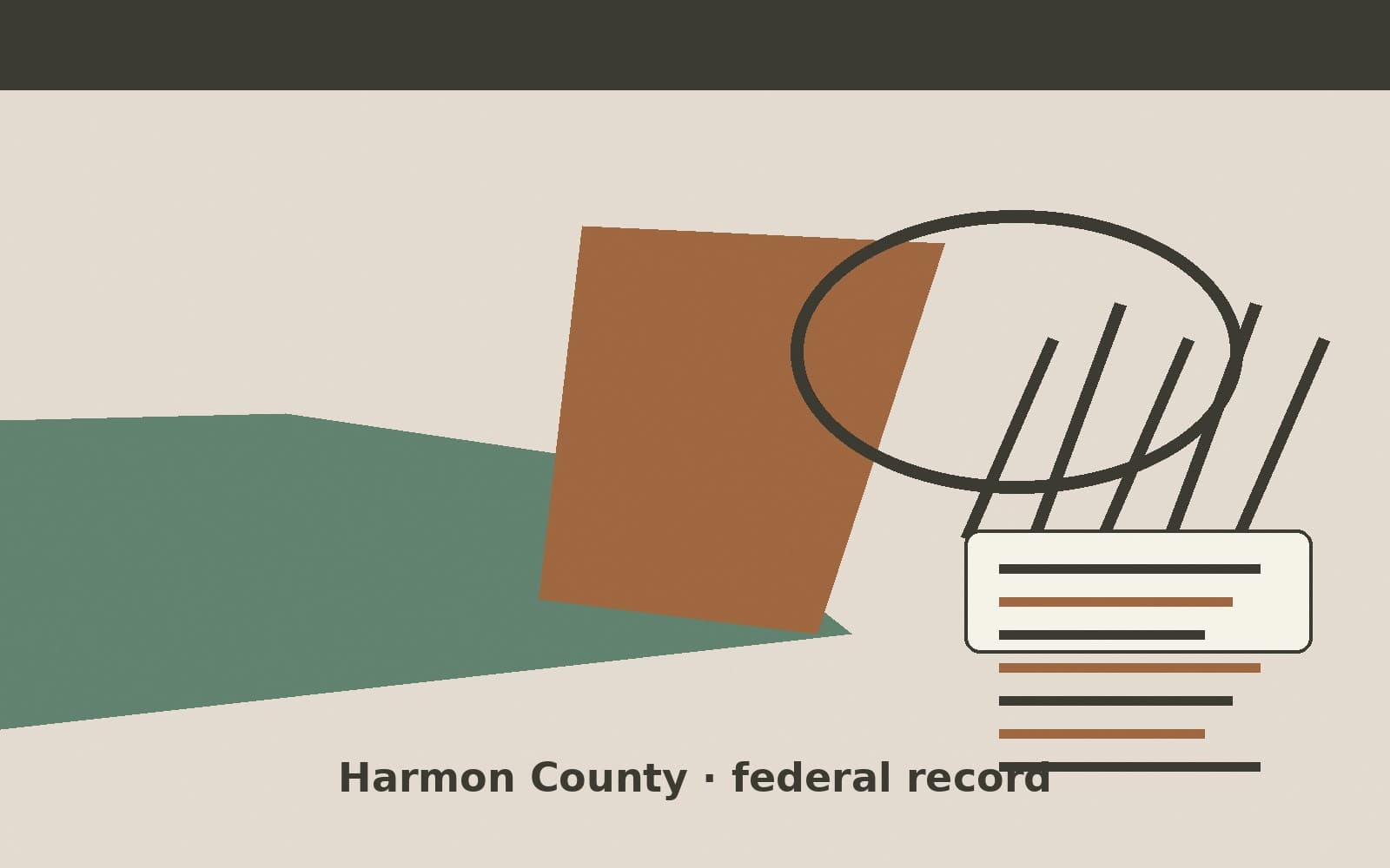 Public notice. Harmon County, Oklahoma, has a federal award on the public books. On August 25, 2026, the Department of Transportation recorded a formula grant of $255.88. The offic