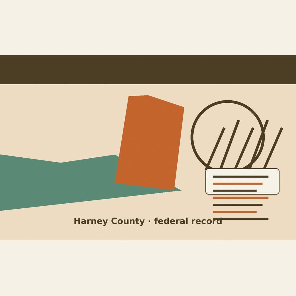 Harney NN Wonalert Desert Public bid