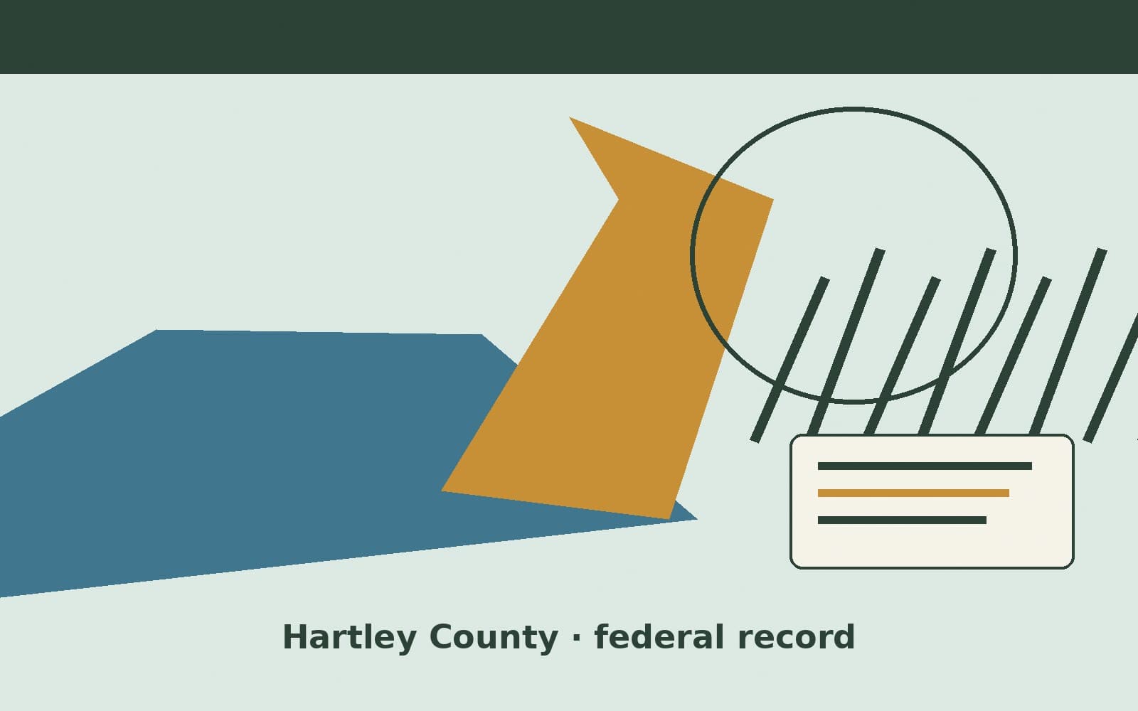 Public notice. Hartley County, Texas, has a federal award on the public books. On September 11, 2026, the Department of Transportation recorded a formula grant of $718,298.58. The