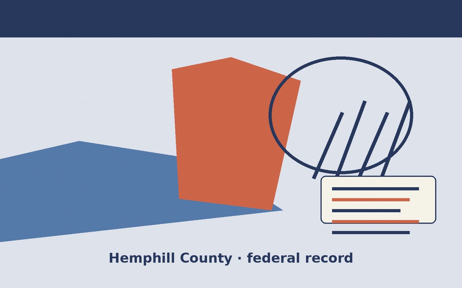 Public notice. Hemphill County, Texas, has a federal award on the public books. On August 11, 2026, the Institute of Museum and Library Services recorded a project grant of $40,000