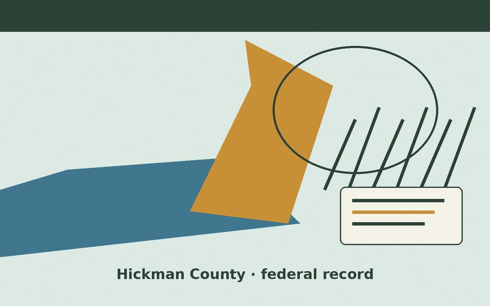 Public notice. Hickman County, Tennessee, has a federal award on the public books. On July 28, 2026, the Environmental Protection Agency recorded a delivery order of $47,355.66. Th