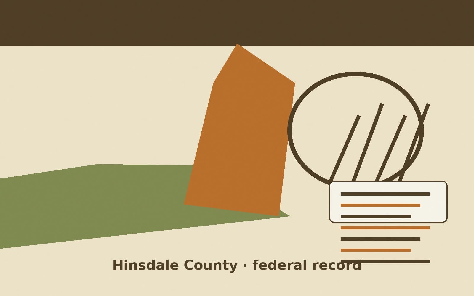 Public notice. Hinsdale County, Colorado, has a federal award on the public books. On August 11, 2026, the Department of Education recorded a formula grant of $12,588. The recipien