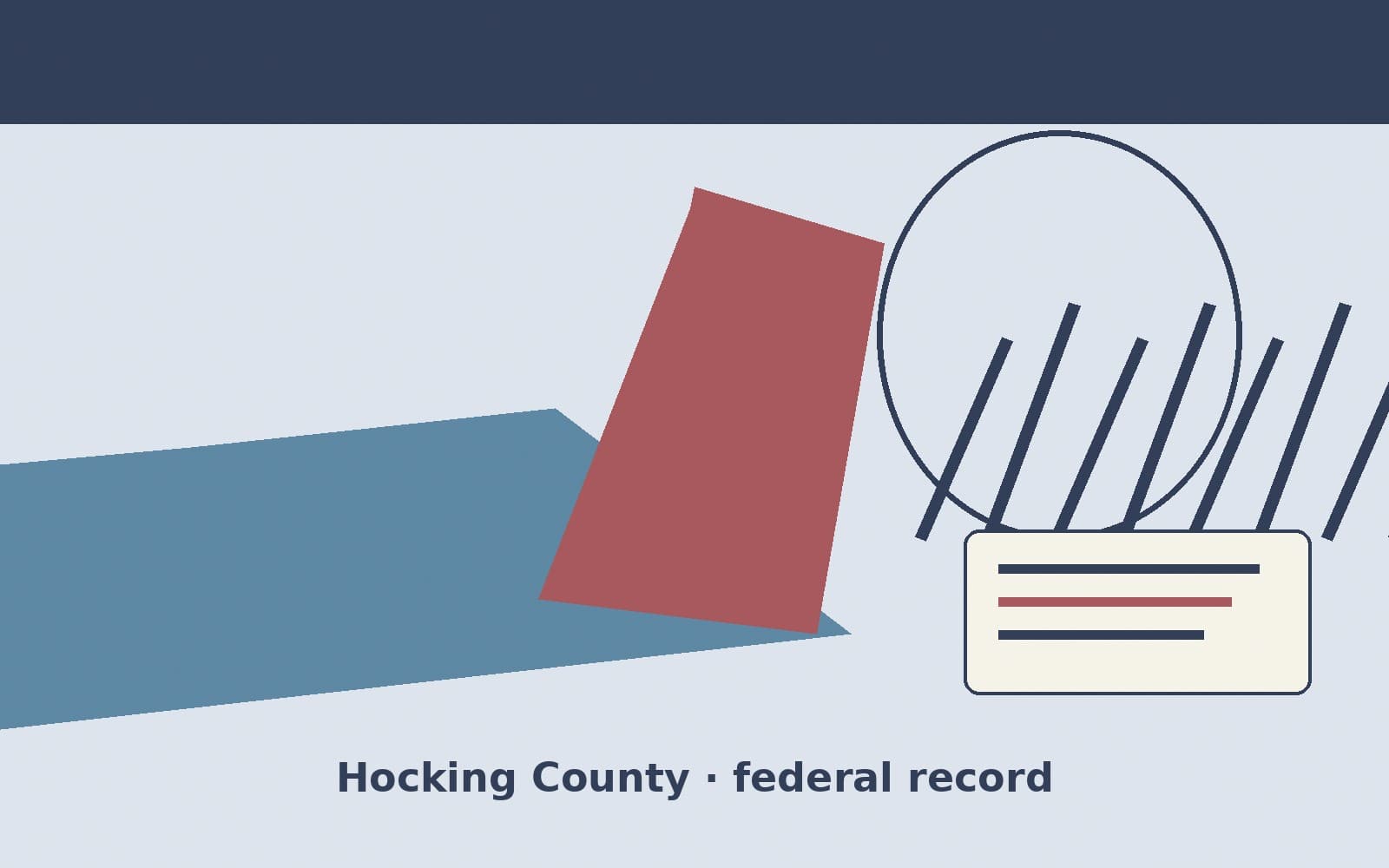 Public notice. Hocking County, Ohio, has a federal award on the public books. On September 24, 2026, the Department of Transportation recorded a formula grant of $960,000. The offi