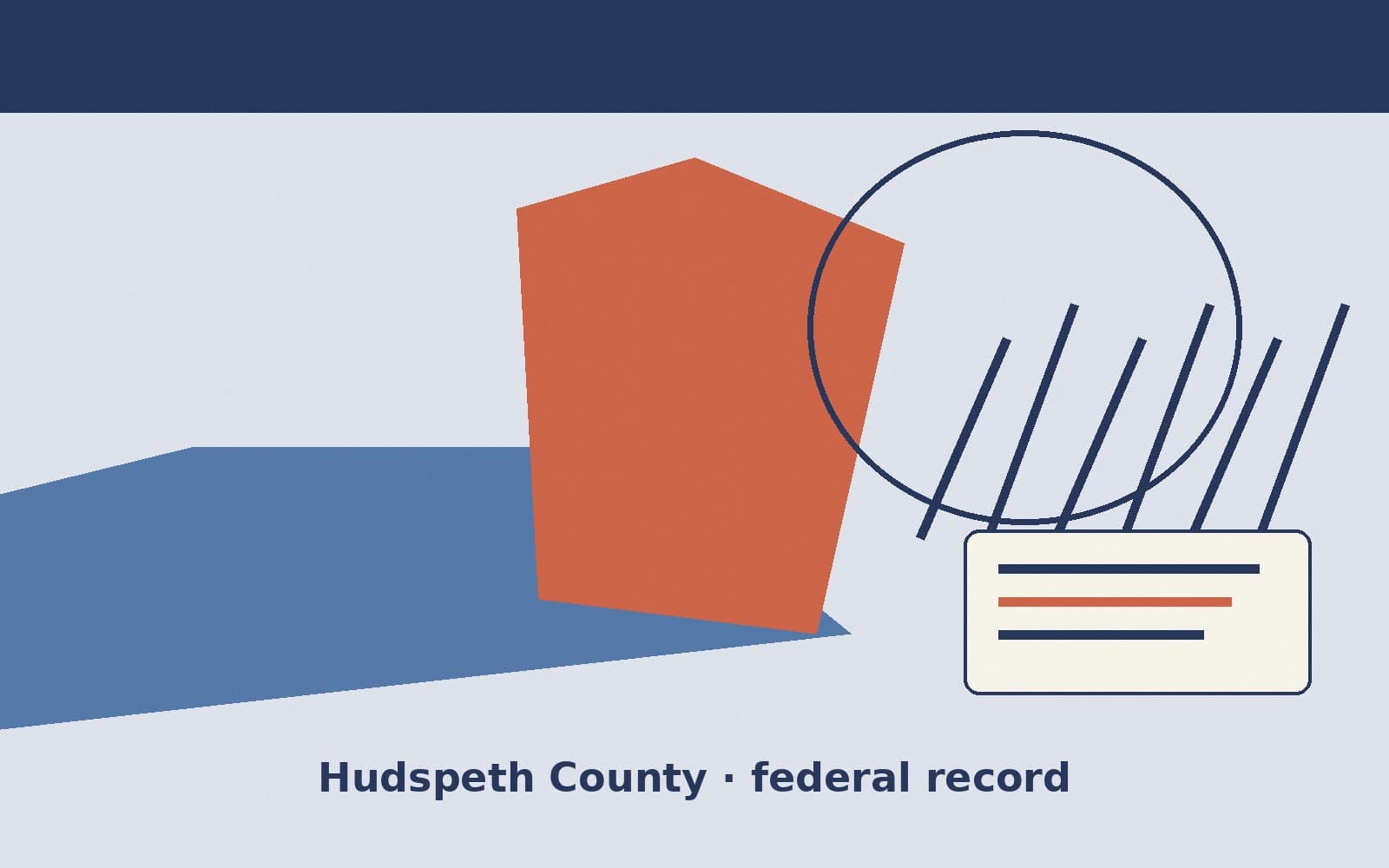 Public notice. Hudspeth County, Texas, has a federal award on the public books. On September 30, 2026, the Department of Homeland Security recorded a delivery order of $4,179,348.