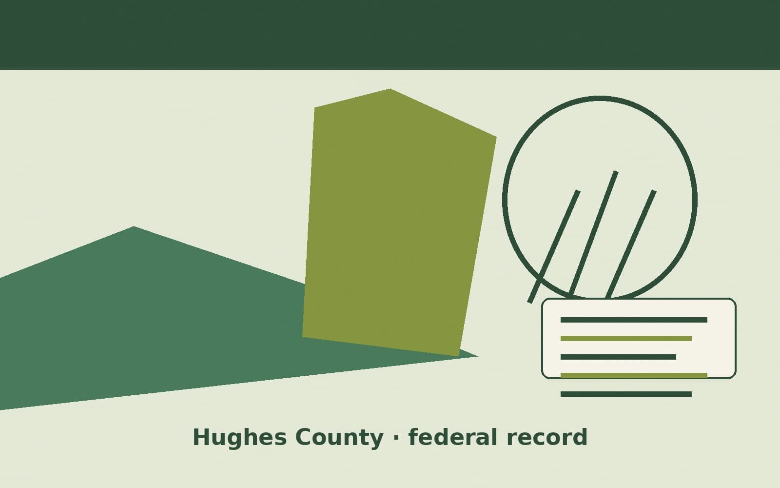 Public notice. Hughes County, Oklahoma, has a federal award on the public books. On September 3, 2026, the Department of Transportation recorded a project grant of $419,525. The of