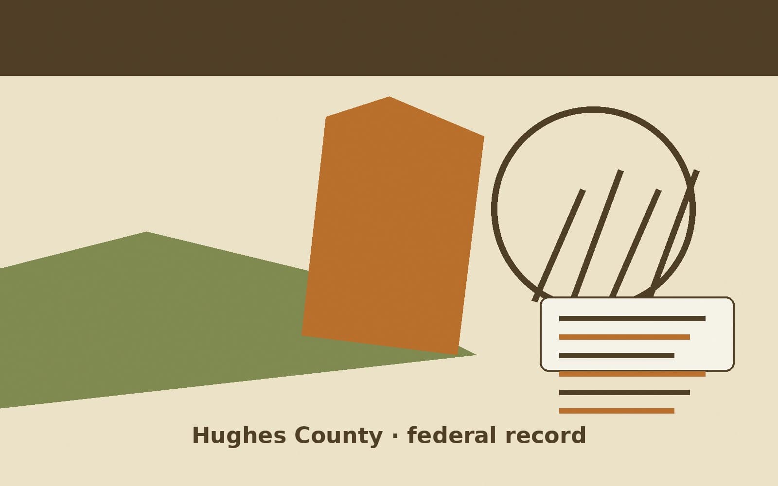 Public notice. Hughes County, South Dakota, has a federal award on the public books. On September 25, 2026, the Department of Health and Human Services recorded a definitive contra