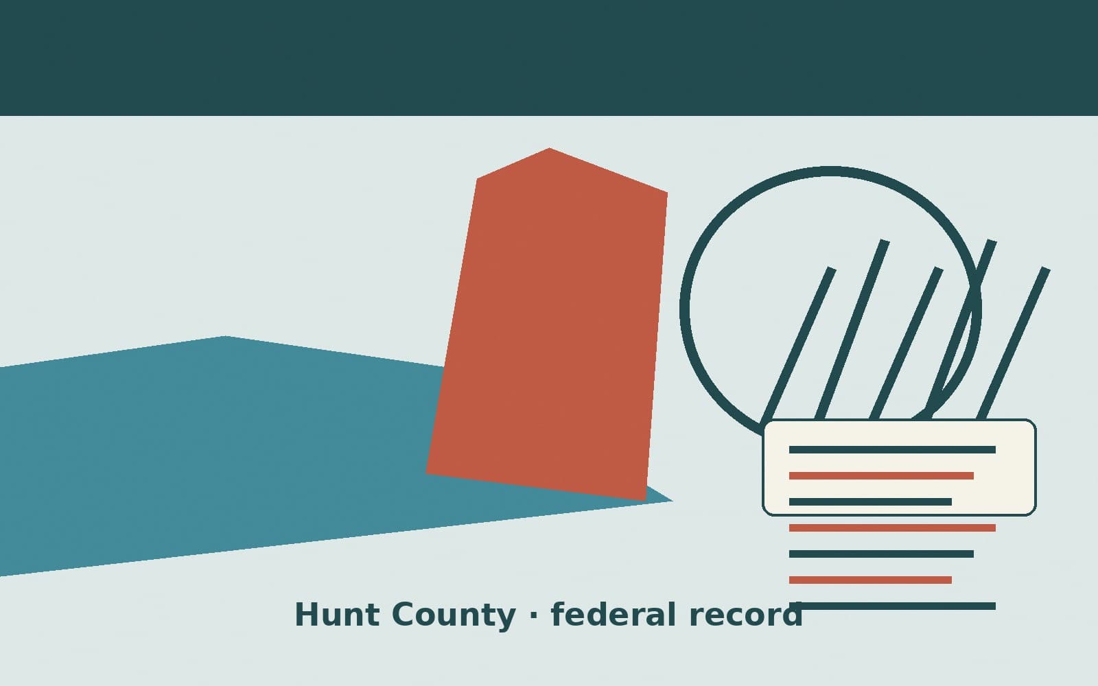 Public notice. Hunt County, Texas, has a federal award on the public books. On September 11, 2026, the Department of Transportation recorded a formula grant of $1,086,131.46. The o