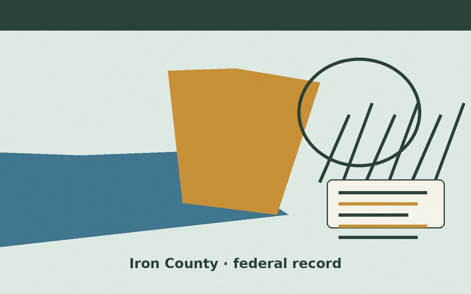 Public notice. Iron County, Michigan, has a federal award on the public books. On September 15, 2026, the Department of Transportation recorded a formula grant of $163,700. The off