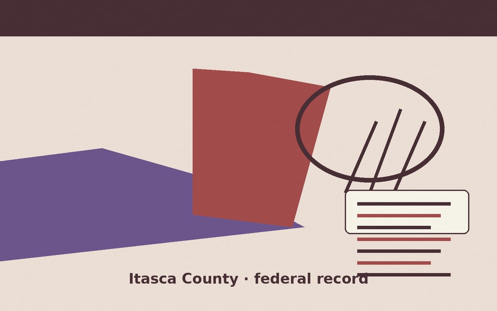 Public notice. Itasca County, Minnesota, has a federal award on the public books. On September 30, 2026, the Department of Agriculture recorded a delivery order of $50,000. The off