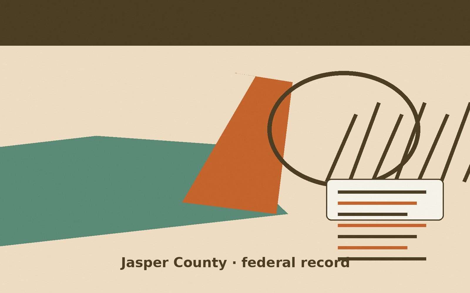 Public notice. Jasper County, Texas, has a federal award on the public books. On August 18, 2026, the Department of Housing and Urban Development recorded a formula grant of $1,119